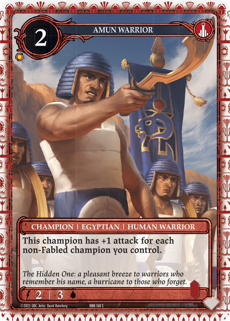 Amun Warrior
