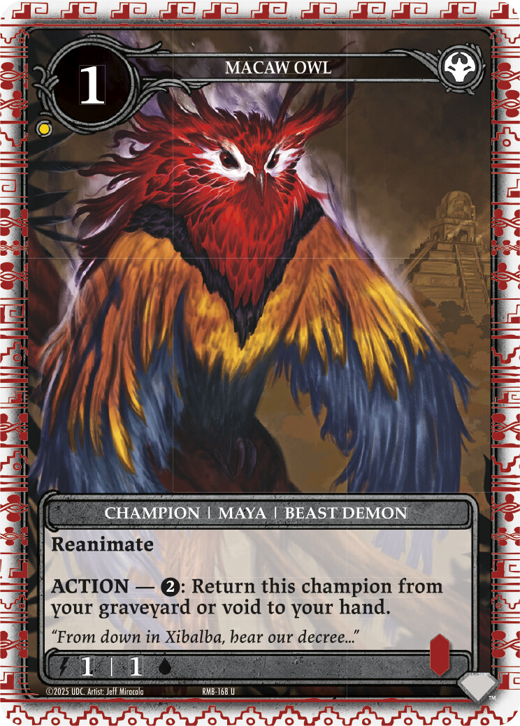 Macaw Owl