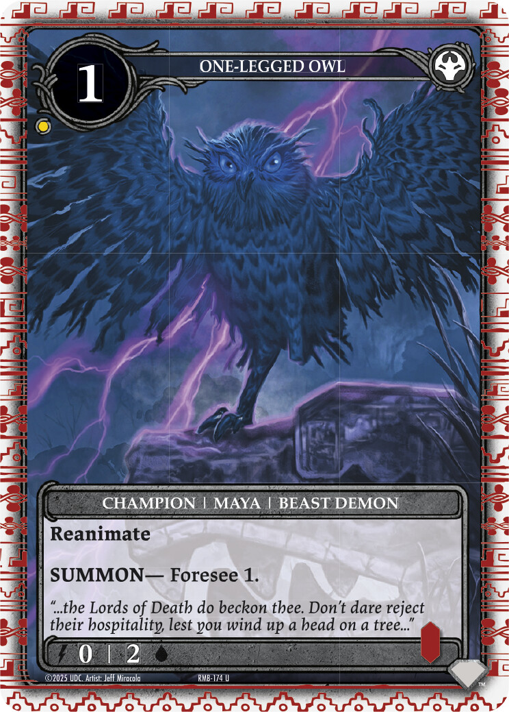 One-Legged Owl