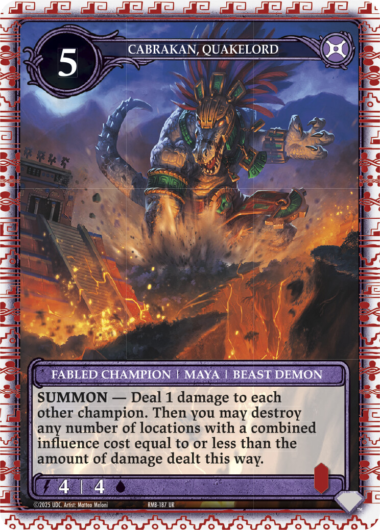 Cabrakan, Quakelord