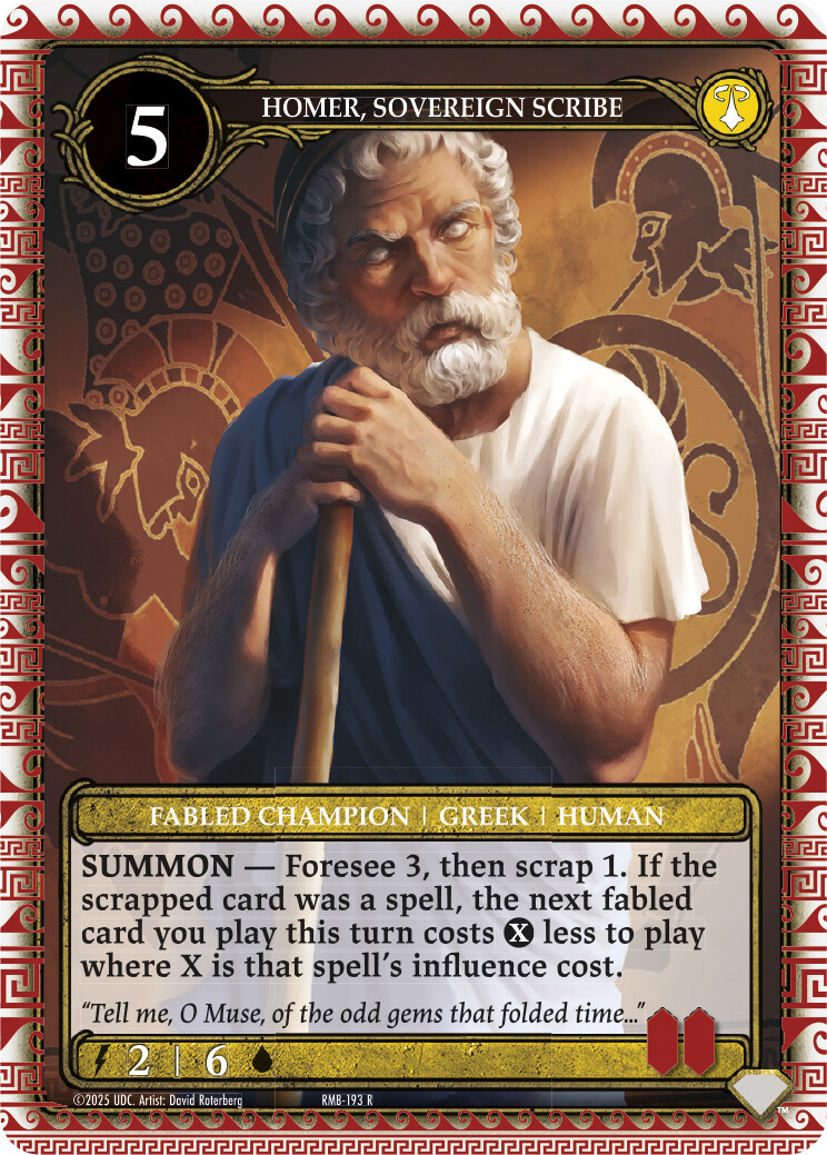 Homer, Sovereign Scribe