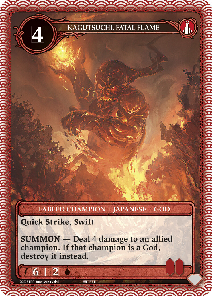 Kagutsuchi, Fatal Flame