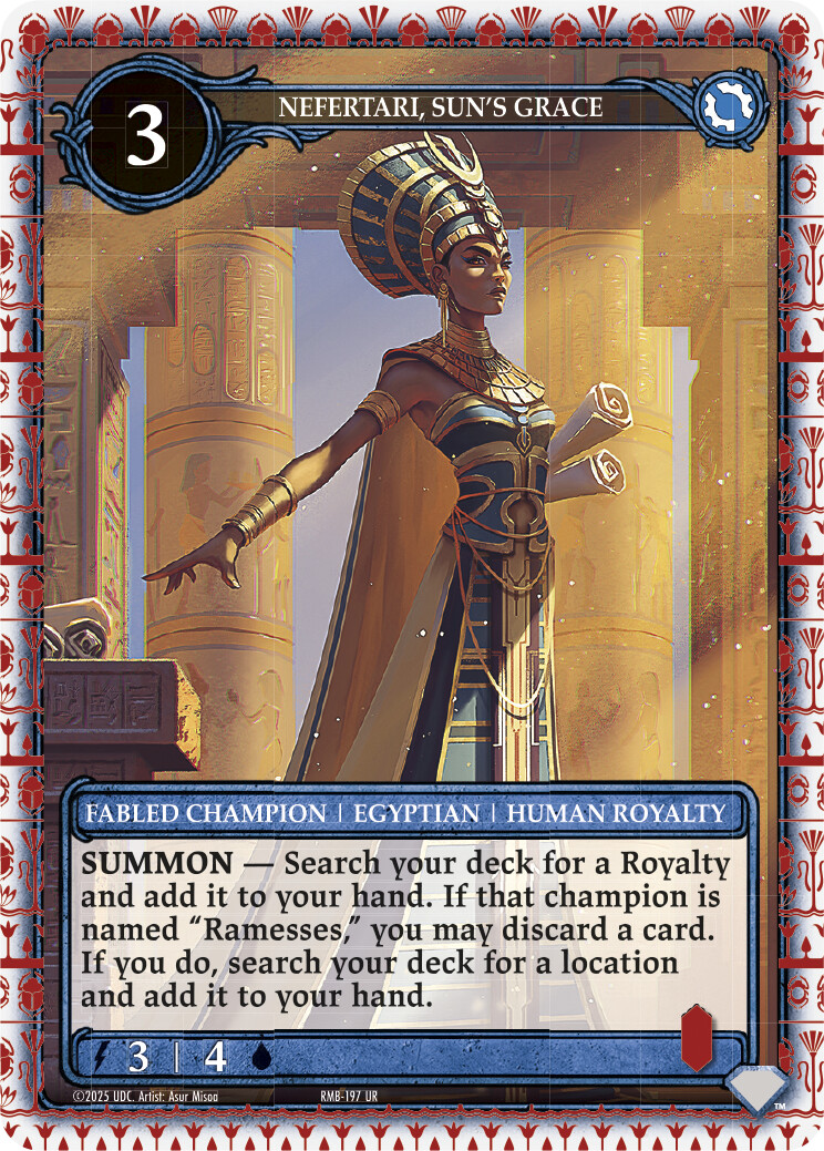 Nefertari, Sun's Grace