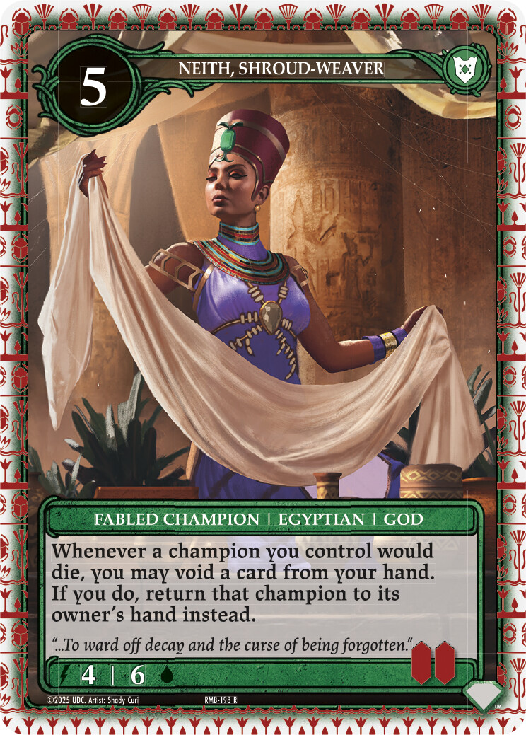 Neith, Shroud-Weaver