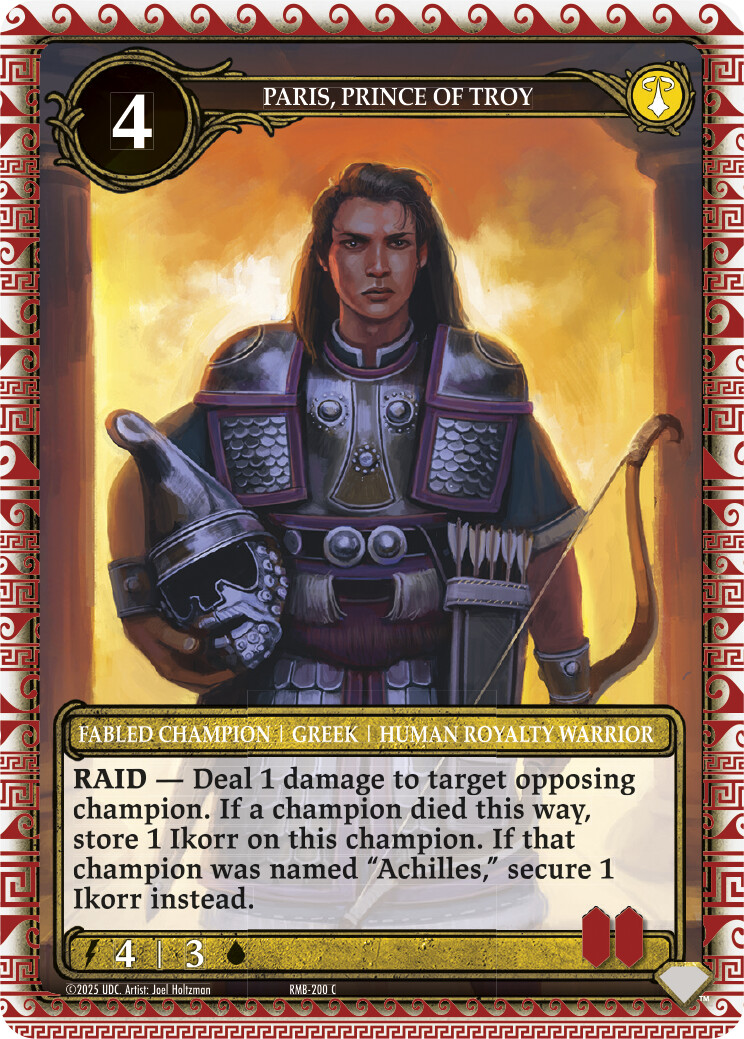 Paris, Prince of Troy
