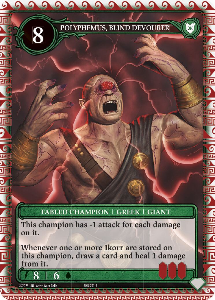 Polyphemus, Blind Devourer