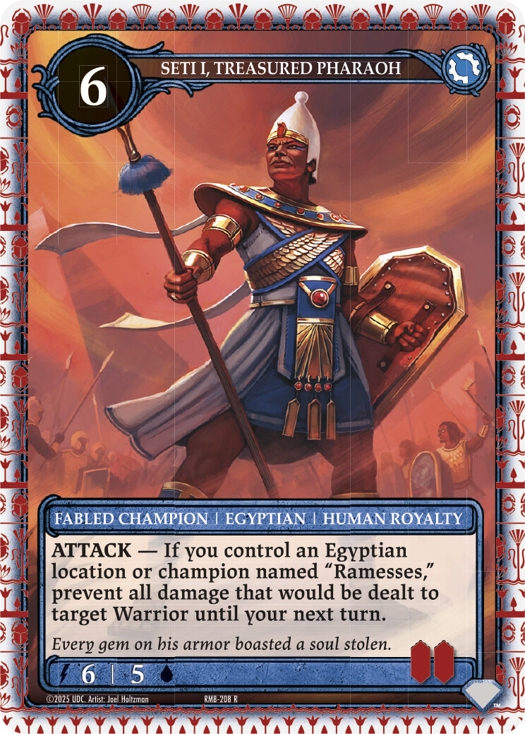 Seti I, Treasured Pharaoh