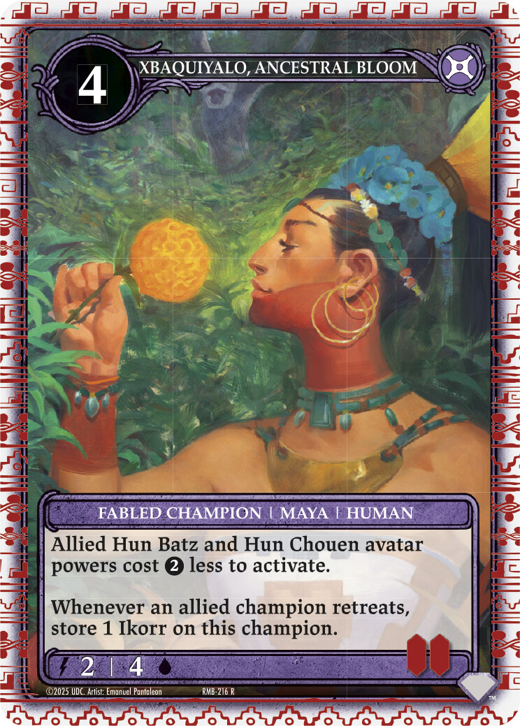 Xbaquiyalo, Ancestral Bloom