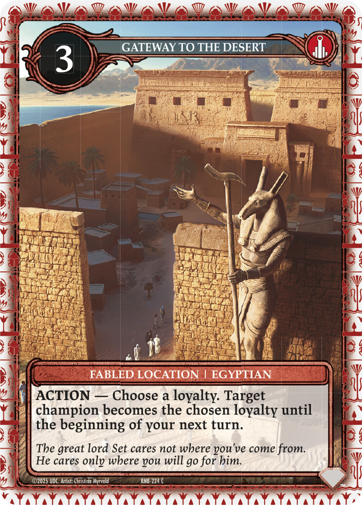 Gateway to the Desert