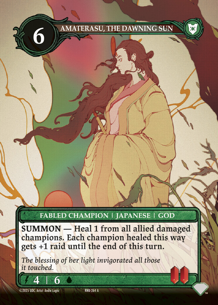 Amaterasu, The Dawning Sun