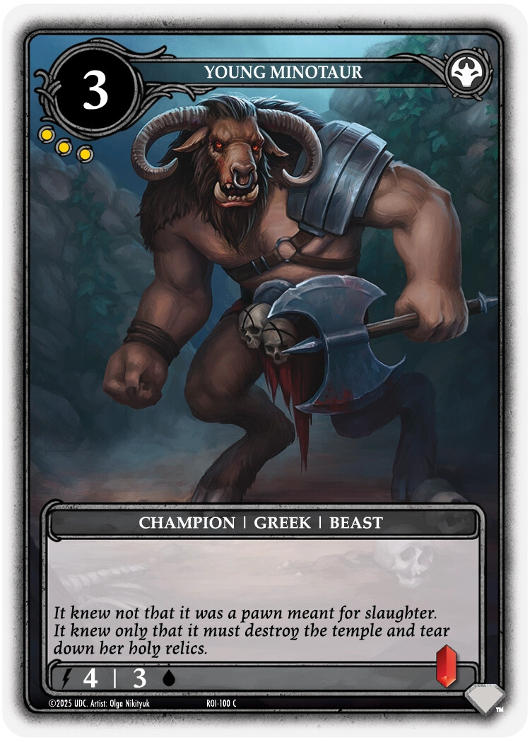 Young Minotaur