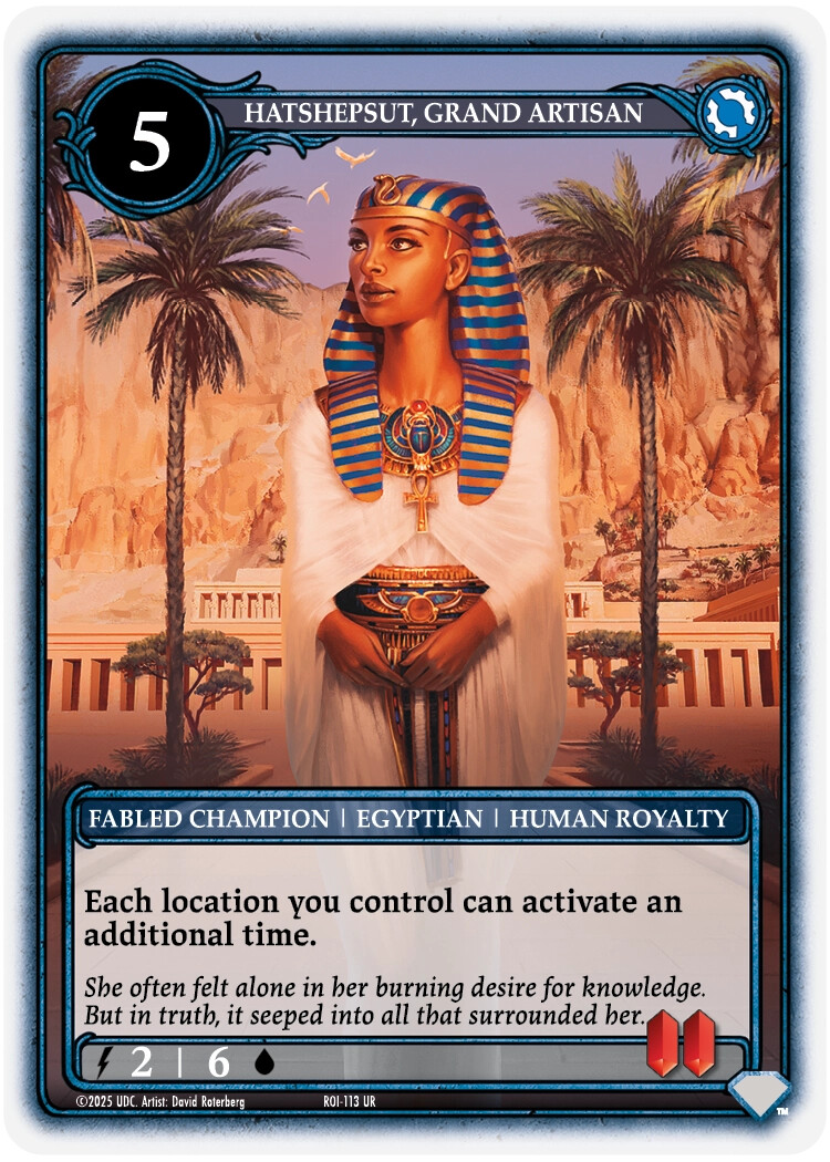 Hatshepsut, Grand Artisan