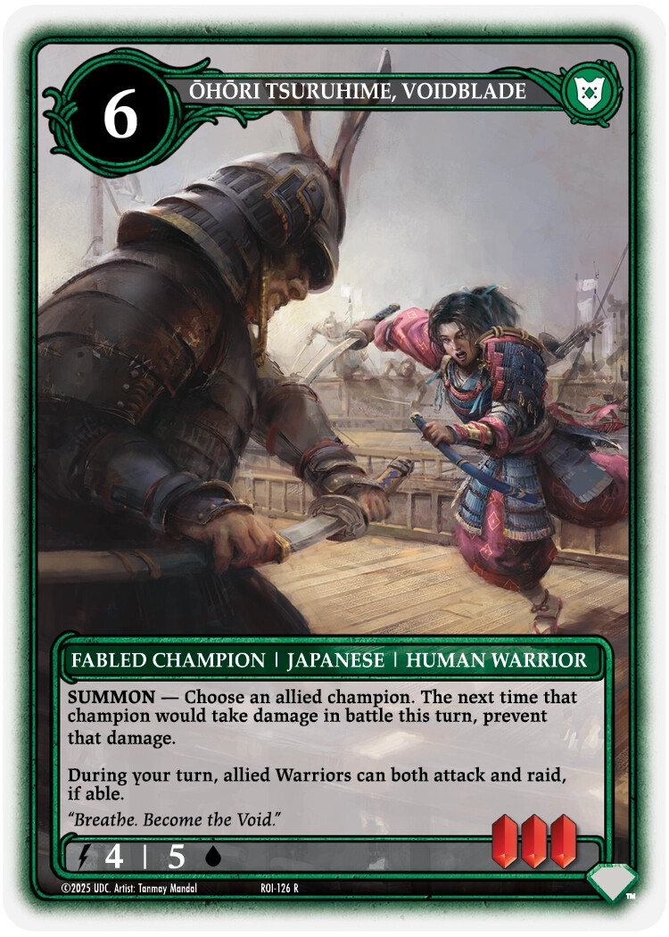 Ōhōri Tsuruhime, Voidblade