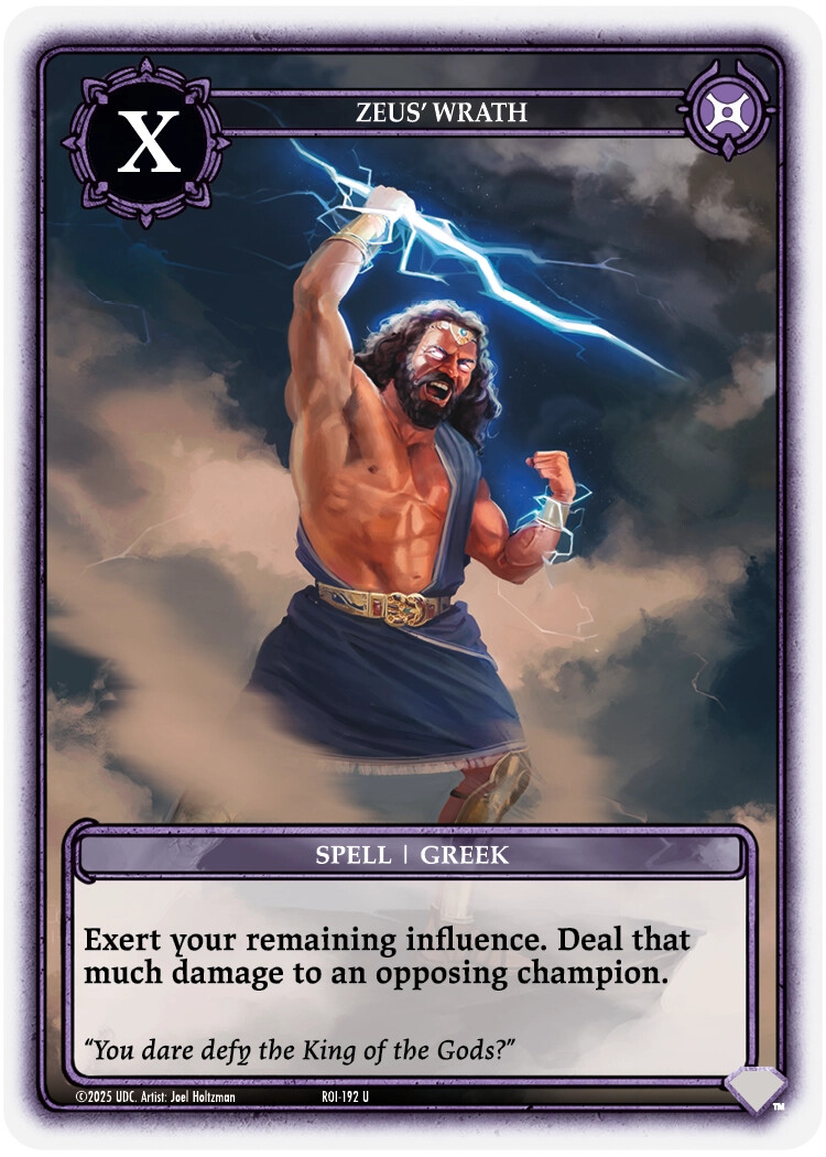 Zeus' Wrath