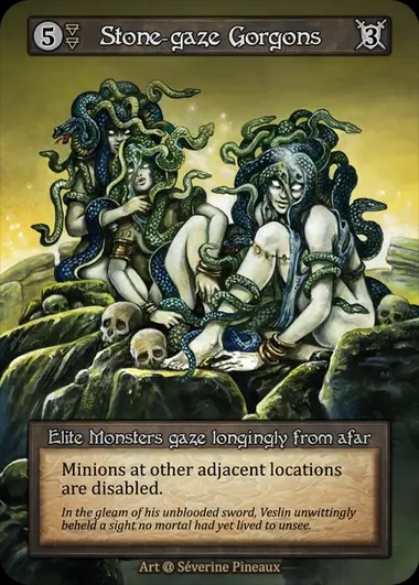 Stone Gaze Gorgons