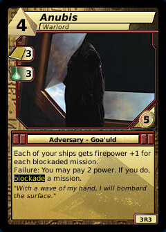 Anubis, Warlord