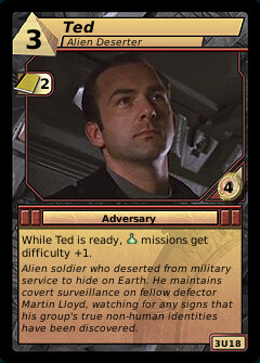 Ted, Alien Deserter