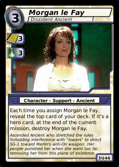 Morgan Le Fay, Dissident Ancient