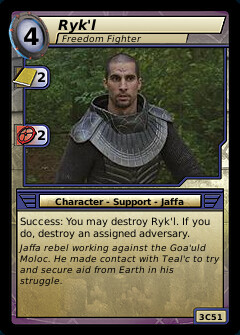 Ryk'l, Freedom Fighter