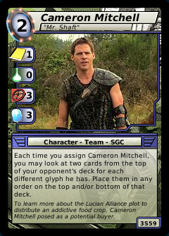 Cameron Mitchell, MrShaft