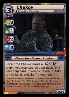 Chekov, Korolev Commander