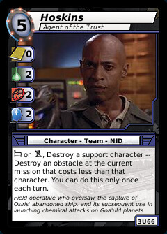 Hoskins, Agent of the Trust