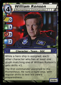 William Ronson, Prometheus Commander