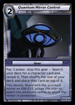 Quantum Mirror Control