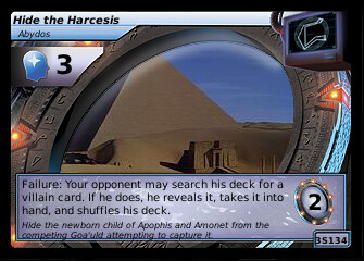 Hide the Harcesis