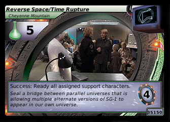 Reverse Space/Time Rupture