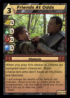 Friends at Odds