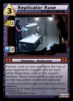 Replicator Ruse