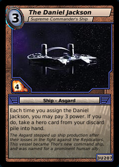 The Daniel Jackson, Supreme Commander's Ship