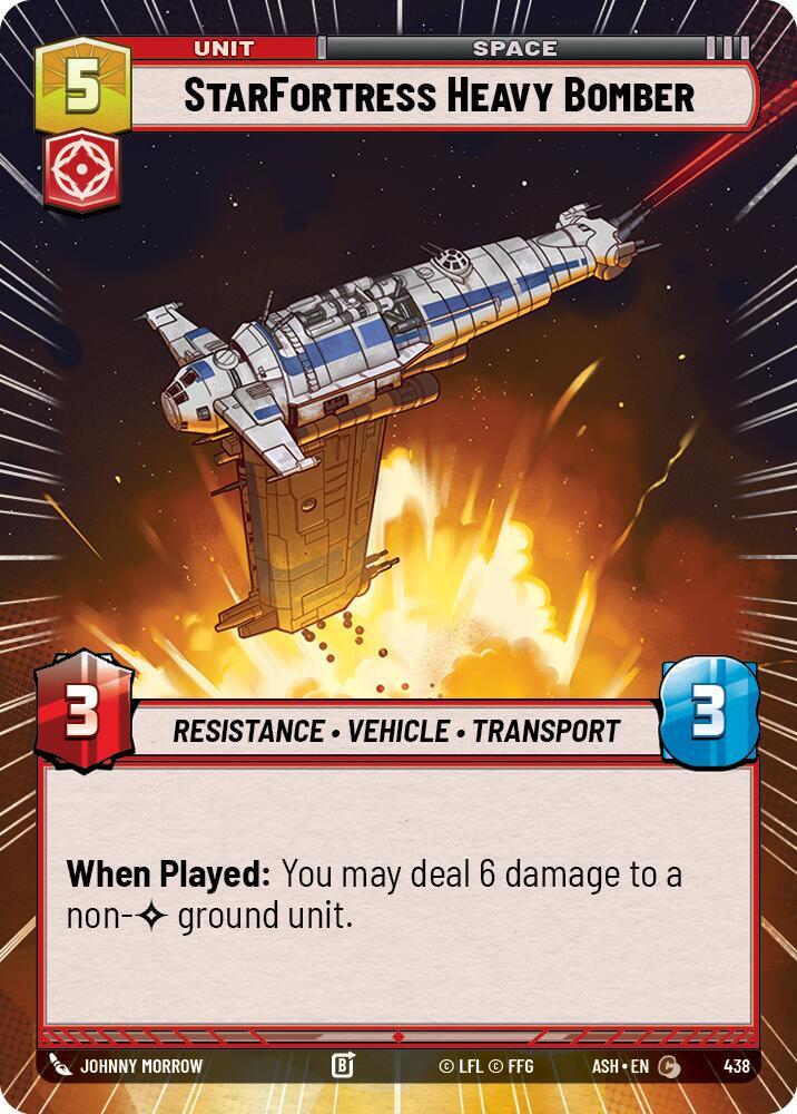 StarFortress Heavy Bomber (Hyperspace)