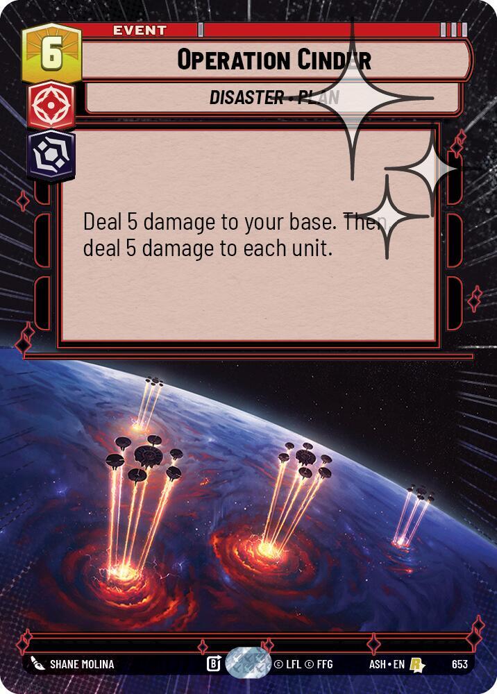 Operation Cinder (Hyperspace Foil)
