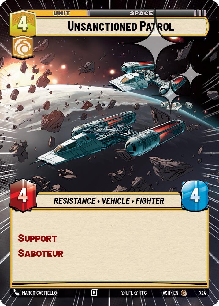 Unsanctioned Patrol (Hyperspace Foil)