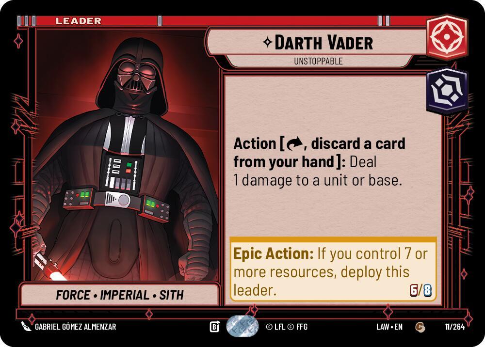 Darth Vader - Unstoppable Front