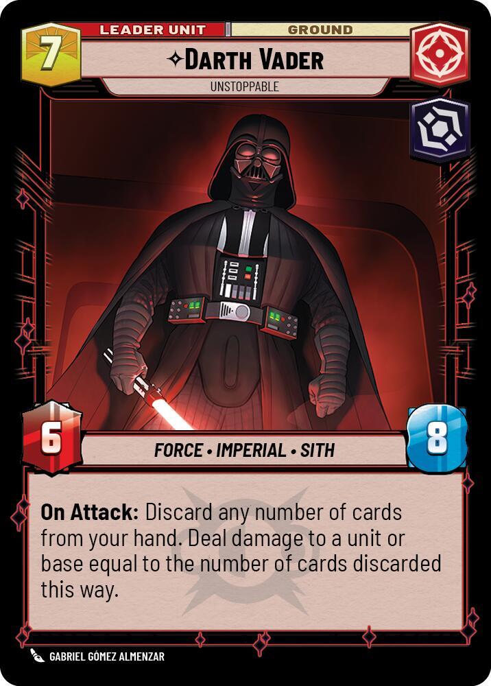 Darth Vader - Unstoppable Back