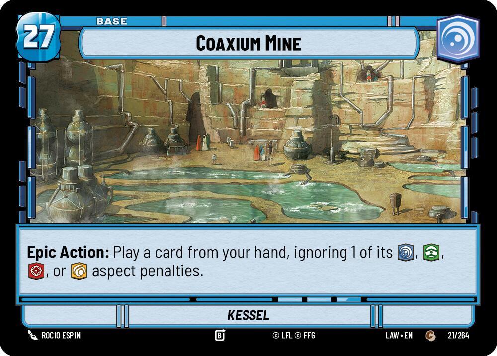 Coaxium Mine // Shield Front