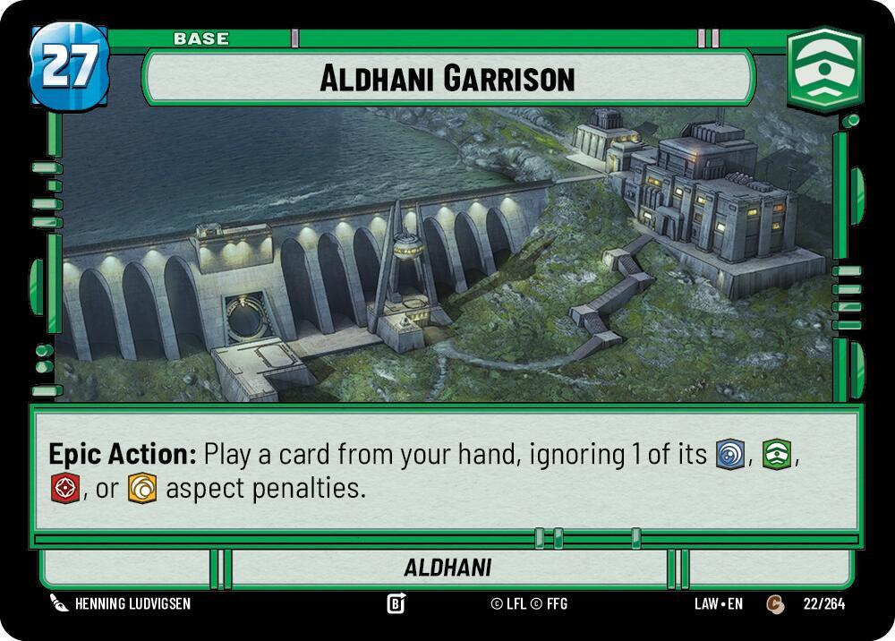 Aldhani Garrison // Experience Front