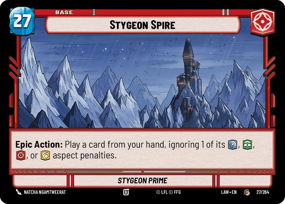 Stygeon Spire // Experience Front