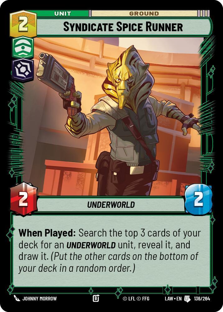 Syndicate Spice Runner