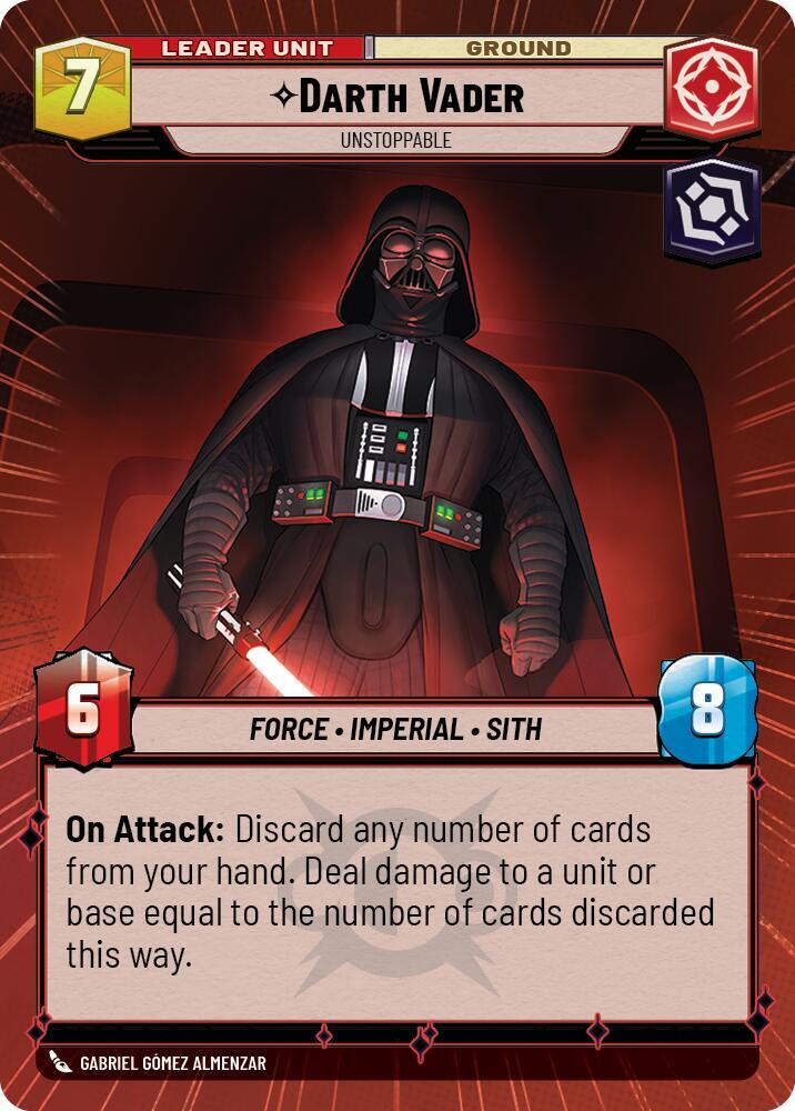 Darth Vader - Unstoppable (Hyperspace) Back