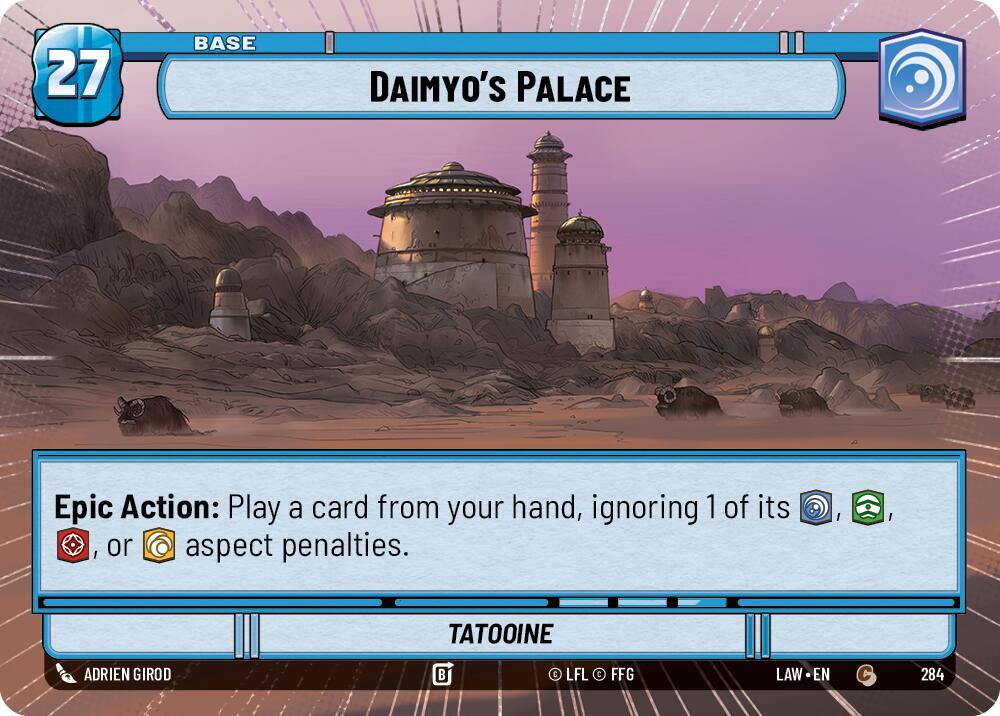 Daimyo's Palace // Credit (Hyperspace) Front
