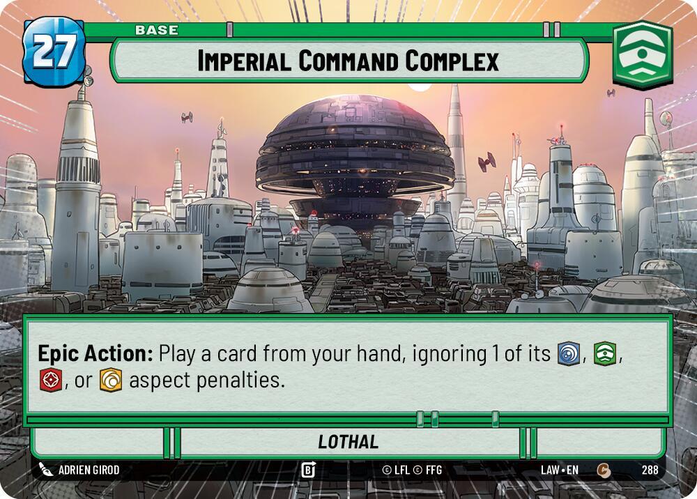 Imperial Command Complex // Experience (Hyperspace) Front