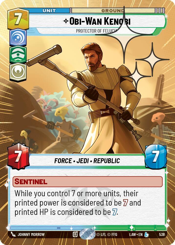 Obi-Wan Kenobi - Protector of Felucia (Hyperspace)