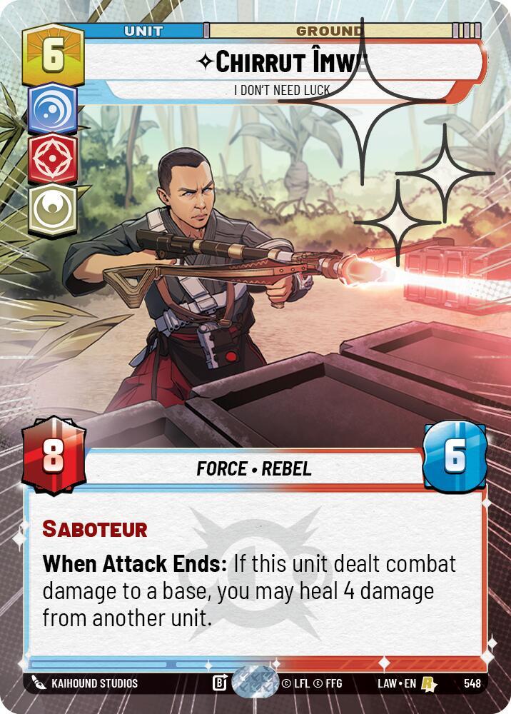 Chirrut Imwe - I Don't Need Luck (Hyperspace)