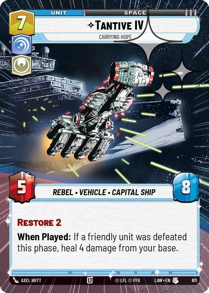 Tantive IV - Carrying Hope (Hyperspace)