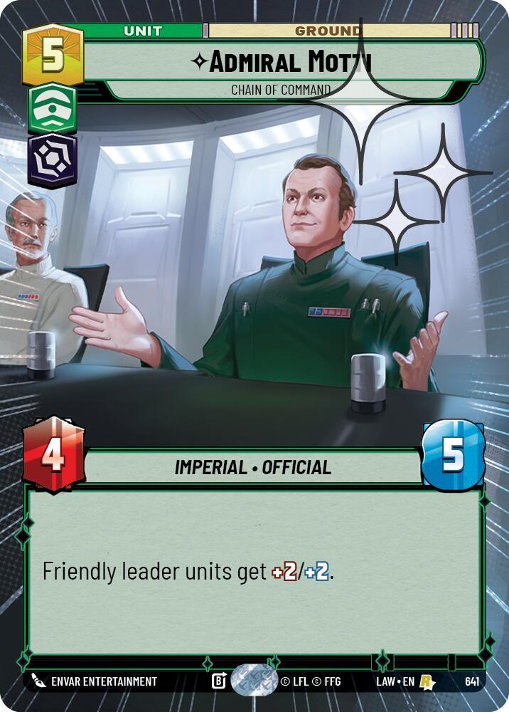 Admiral Motti - Chain of Command (Hyperspace)
