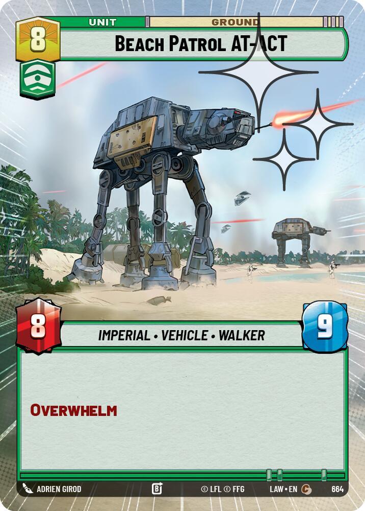Beach Patrol AT-ACT (Hyperspace)